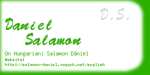 daniel salamon business card
